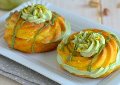Zeppole al Pistacchio